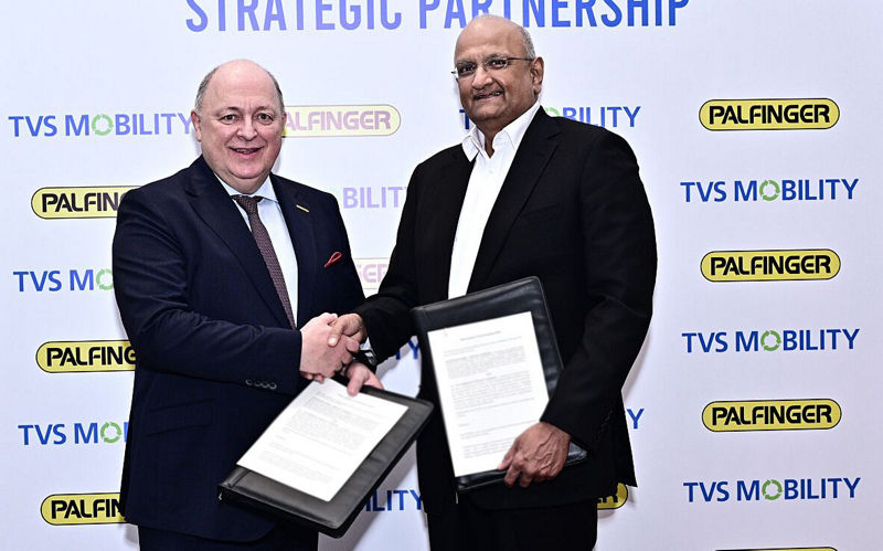 PALFINGER Strengthens India Presence Through Expanded Partnership with TVS Mobility Group